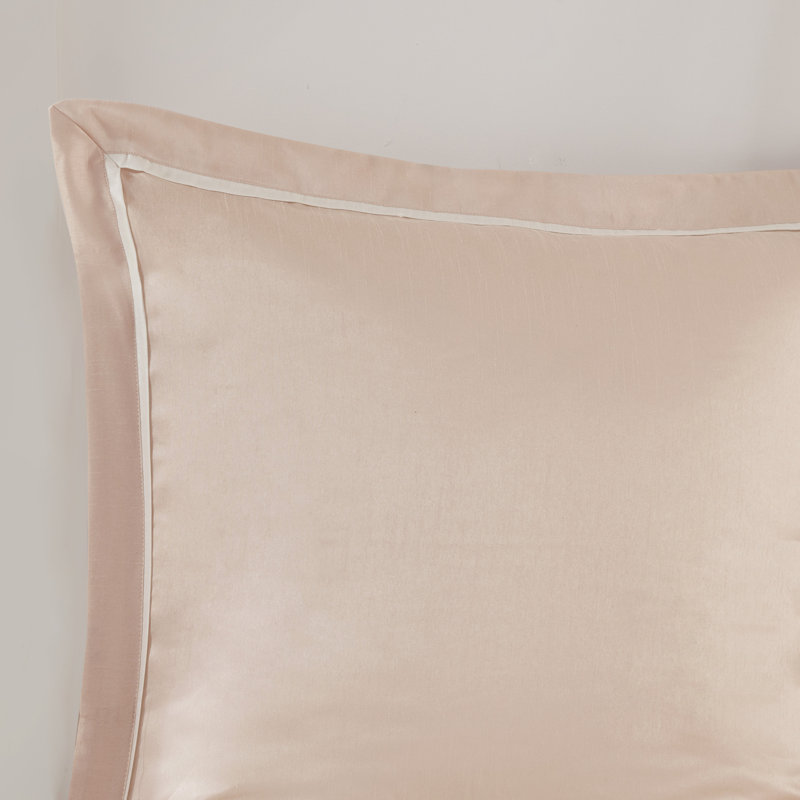 Blush Queen Microfiber Down Alternative 24-Piece Bedding Set