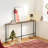Rustic Console Table With Charging Station Narrow Sofa Table Behind Couch Table With Outlets And USB Ports-1657939747-1657016229