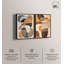 «Serene Modern Abstract Duo», reproduction d'art sur toile par Art Remedy, cadre noir, 16 x 24-727533434-727533429