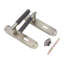 Connaught Knurled Lever on Backplate Lock Matt Antique