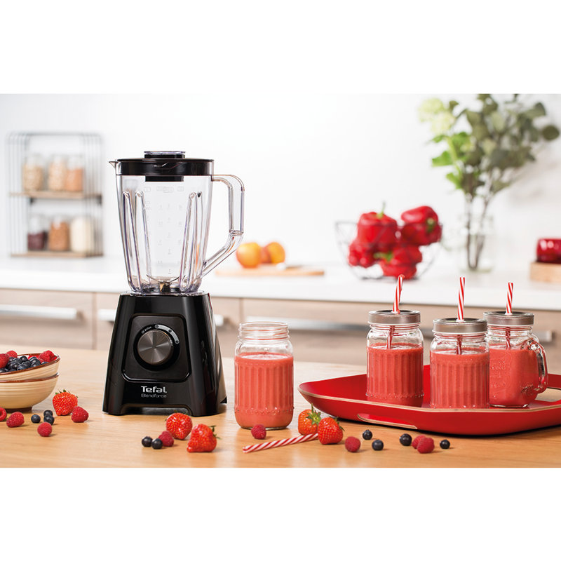 Tefal 1250ml Countertop Blender, Black