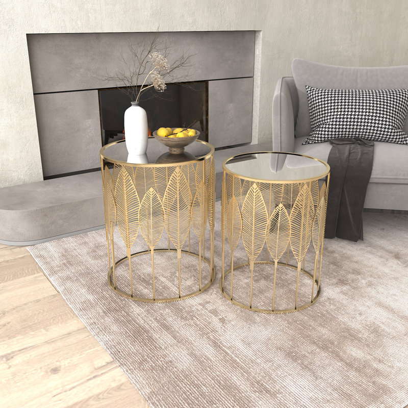 Metal End Table