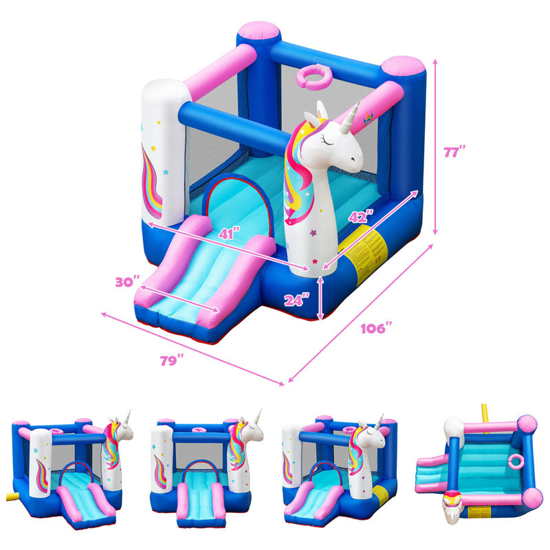 6' x 9' Bounce House with Slide