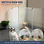Plastic / Acrylic Collapsible Pet Crate-1350721835