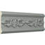 Rail de chaise ambre H 4 1/8 po x P 5/8 po x L 94 1/2 po