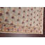 Tapis décoratif en laine Ivoire de conception unique 8 pi 7 po x 9 pi 6 po noué à la main New Age Aubusson