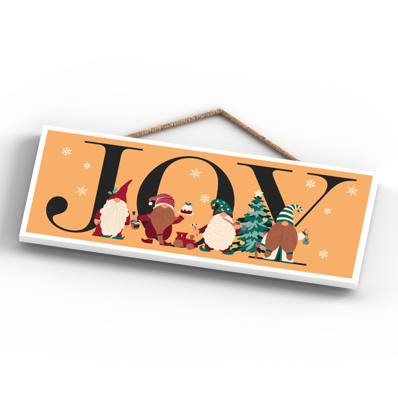 Joy Festive Gonks Wall Décor