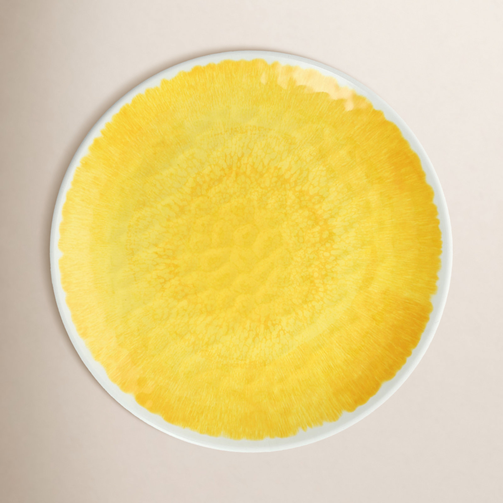 Fortessa Shasta Melamine Dessert Plate, Yellow