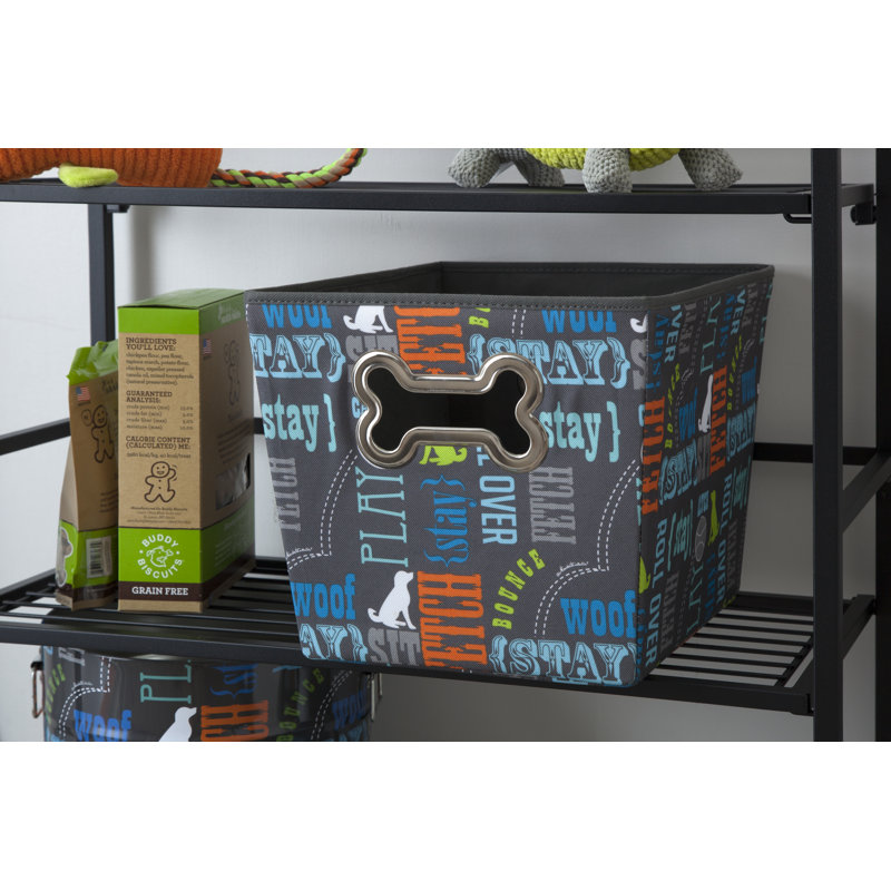 Panier en tissu wordplay jouets