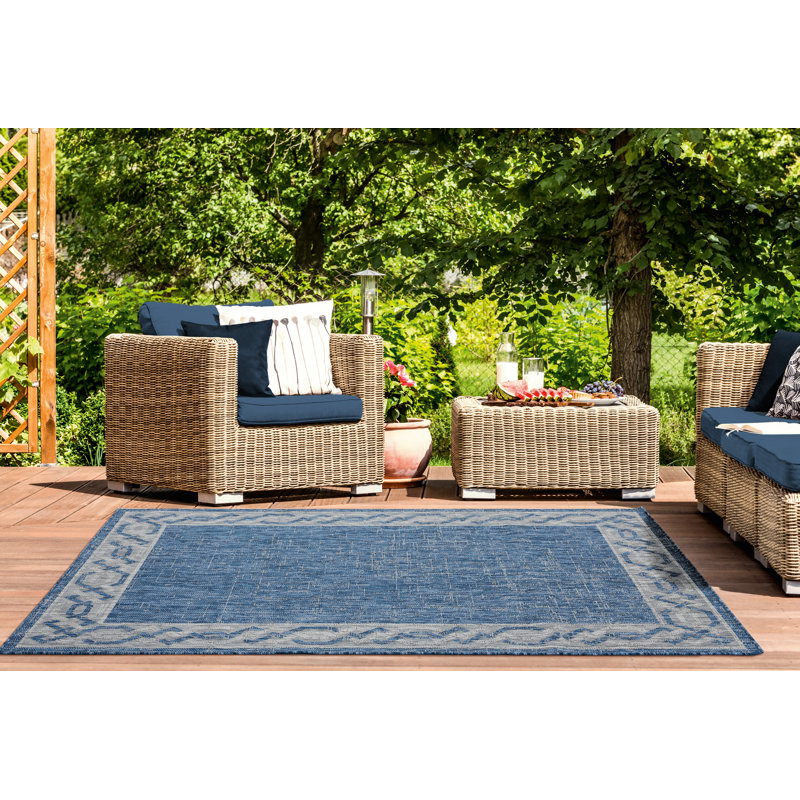 Tapis bleu Mcclinton, Rectangle 5 pi 3 po x 7 pi 6 po