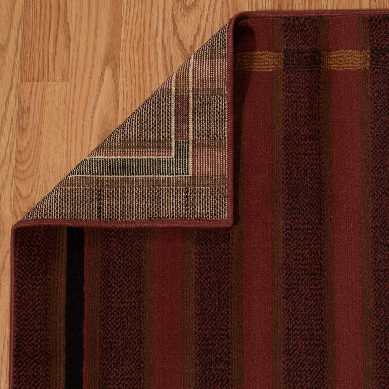 Templeman Abstract Indoor Rug, Rectangle 1'10" x 3'