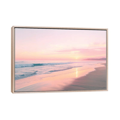 Sunset Serenity - reproduction d'art murale encadrée