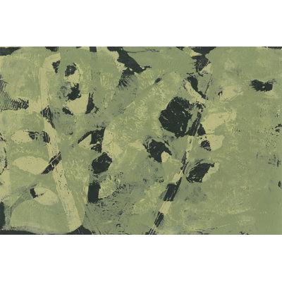 Verdant Branch I - Wrapped Canvas Print
