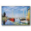 Impression sur toile, "Pleasure bateaux at Argenteuil" par Claude Monet-92494922-92494921