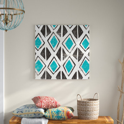 Kitwe IV 1 Piece Wrapped Canvas Painting