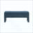 Upholstered Storage Bed End Bench, Multi-Use Foot Rest & Vanity Stool for Living Room Bedroom & Dorm-1061302616
