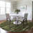 Machine Washable Indoor/Outdoor Christain ACN1305 Olive Rug-102533842