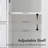 Highland Dunes Small Entryway Accent Cabinet with Doors and 4 Drawers White for Living Room