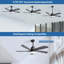 Damecia 52'' Ceiling Fan with LED Lights-1836628955