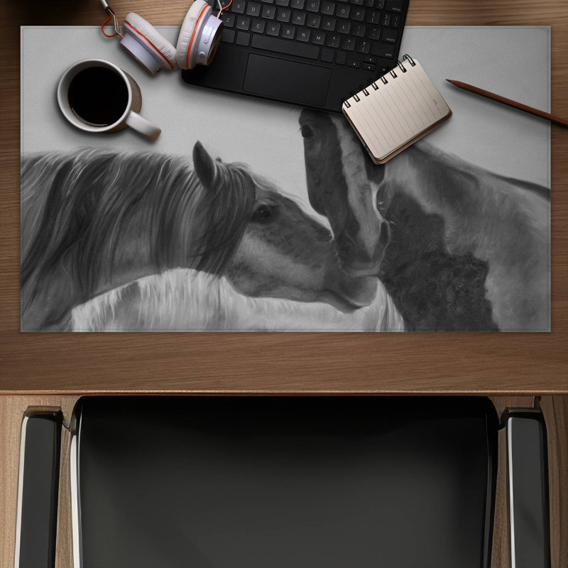 Horses lover - 14.00"x24.25" Desk mat