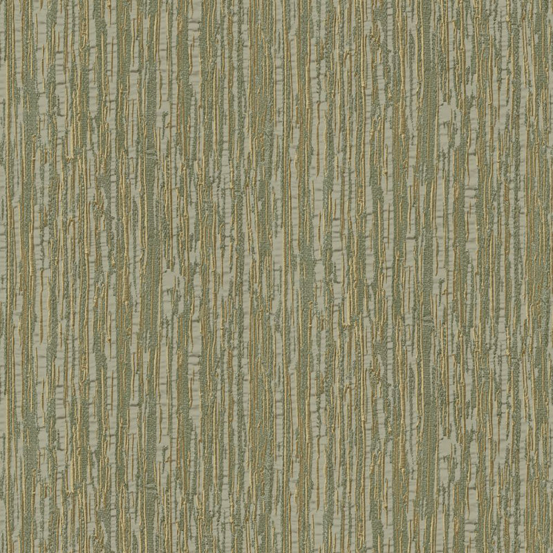 Rouleau de papier peint texturé L 33 pi x l 21 po Steinsel, Or / vert / métallique