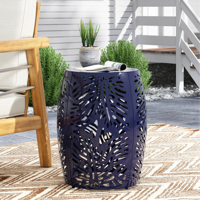 Table de bout en fer Iron Cut