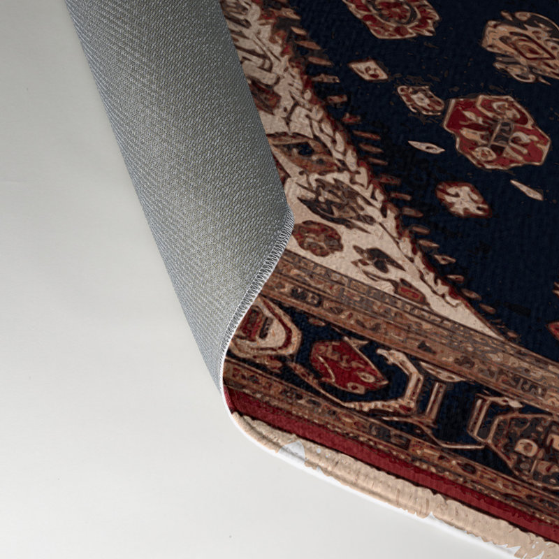 Tapis turc intérieur et extérieur brun, Rectangle 9 pi x 12 pi