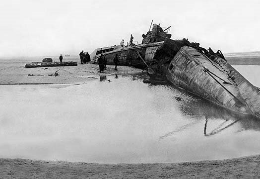« german marin », reproduction de photo, H 42 po x l 28 po x P 1,5 po