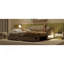 Lit de jour extensible rembourré, format Twin XL, avec deux tiroirs de rangement et éclairage DEL, convertible en lit king, beige
