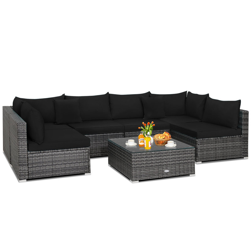 6 - Person Seating Group with Cushions