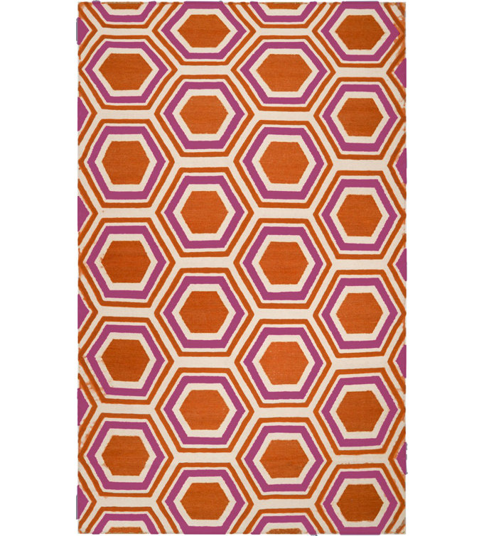 Irving Place Wool Geometric Indoor Rug