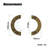 Novelty Irregular Cemicircle Finger Pull Multipack-105631989