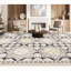 Hand-Knotted High-Quality Black and Gray Area Rug