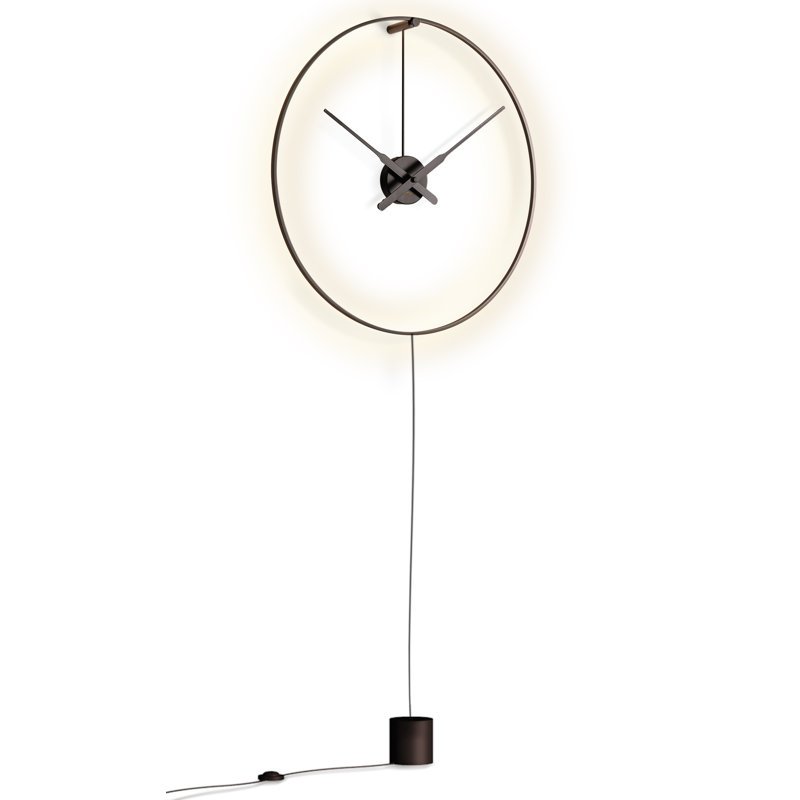 Ombra Aluminum Wall Clock
