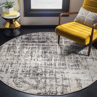 Alaric Geometric Looped / Hooked Area Rug