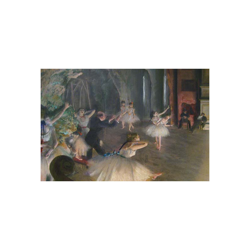 Reproduction d’art par edgar degas-impression, H 28 po x l 42 po x P 1,5 po