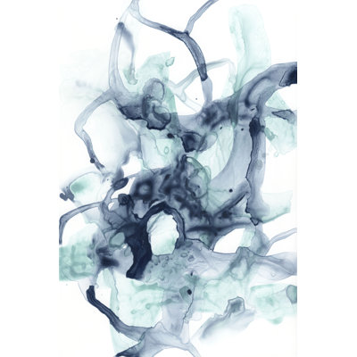 Blue Cavern II - Wrapped Canvas Painting