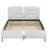 Artimiza Upholstered Eastern King Sleigh Bed White-39758403-20435819