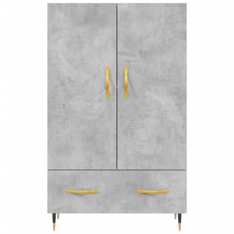 Adelmar 69.5cm Sideboard, Concrete Grey