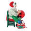 Ensemble de 2 figurines de père Noël possible et brillant