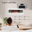 Danniel Steel Electric Fireplace