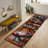 Vibrant Multi-Colored Floral Printed Non-Woven Soft Rug for a Pleasurable Indoor Décor Experience-126119499