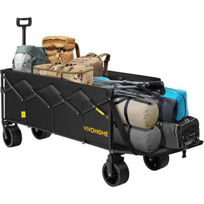 440lbs Heavy Duty Folding Utility Garden Cart