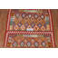 Tapis géométrique réversible en laine 6 x 8