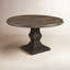Table de salle à manger ronde 48 po en manguier vieilli Colbourne