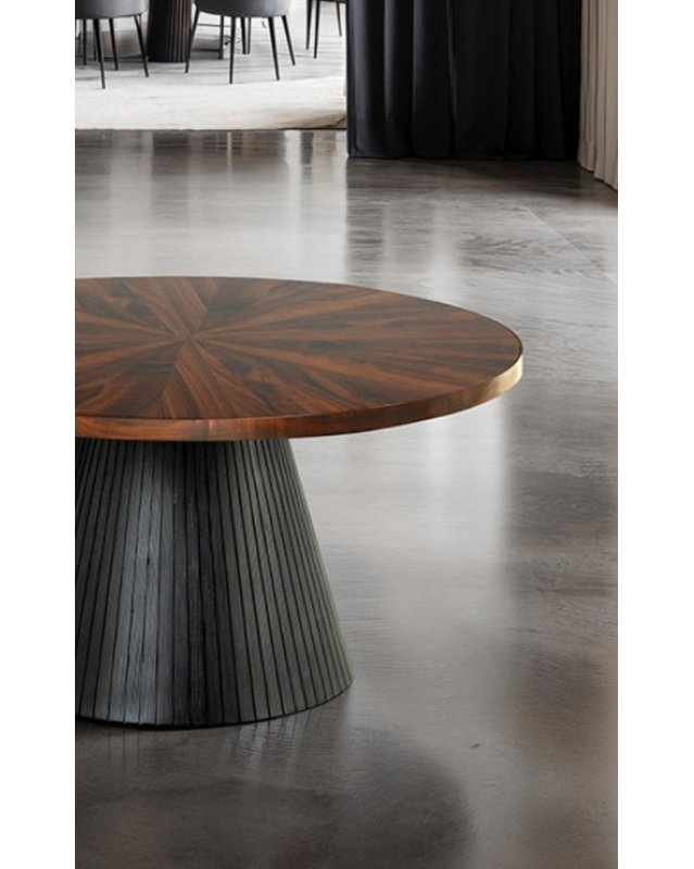 Table basse ronde contemporaine 1pc