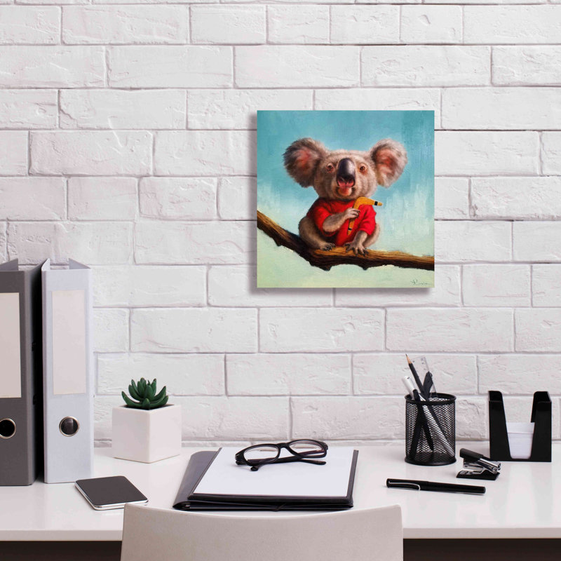 «Outback Fun II» par Lucia Heffernan, H 12 po x l 12 po x P 0,75 po