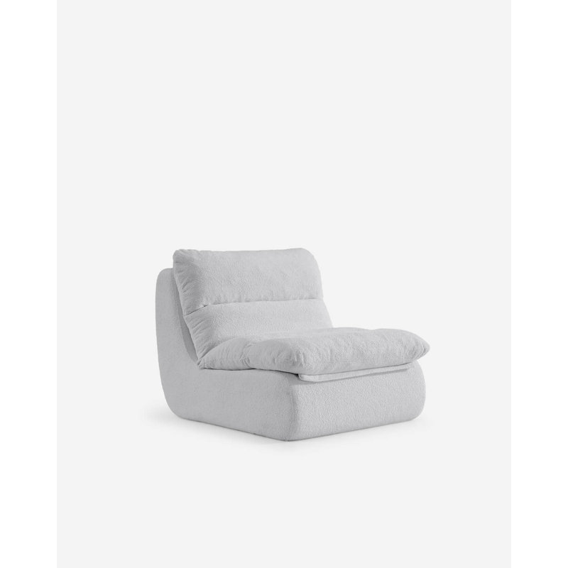 Chaise d'intérieur Lennox, Gris clair