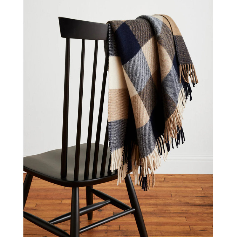 Pendleton Navy Camel Machine Washable Throw