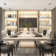 2 Light Led Array Pendant, Wave Design